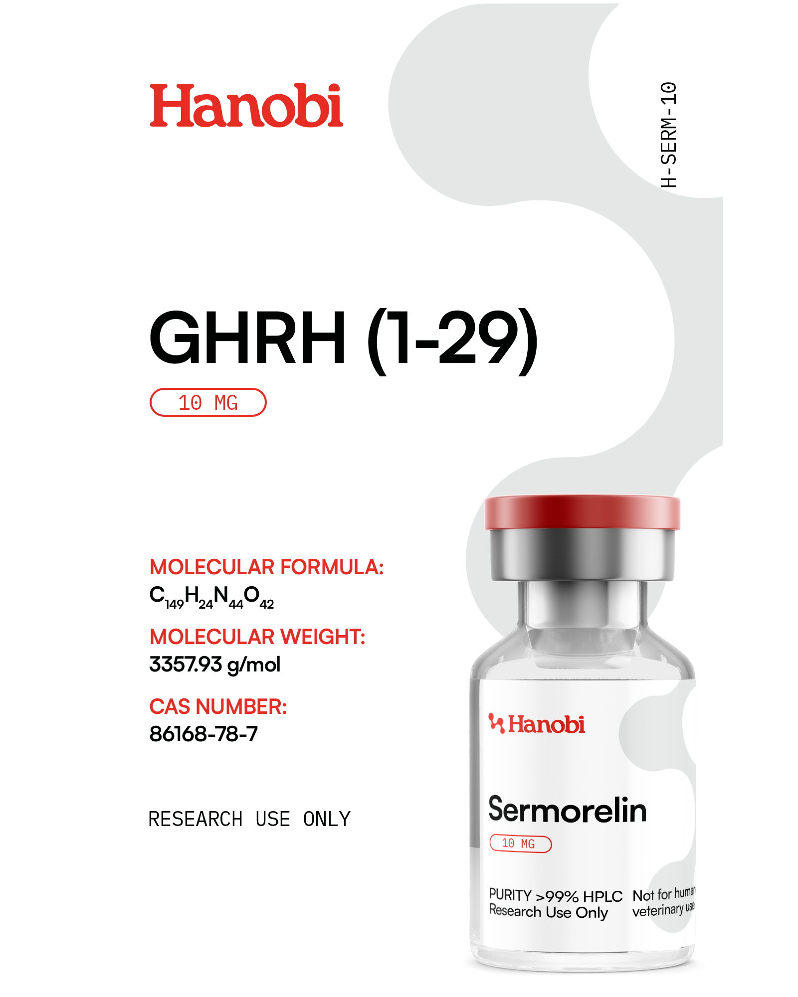Sermorelin GHRH (1-29) 10MG