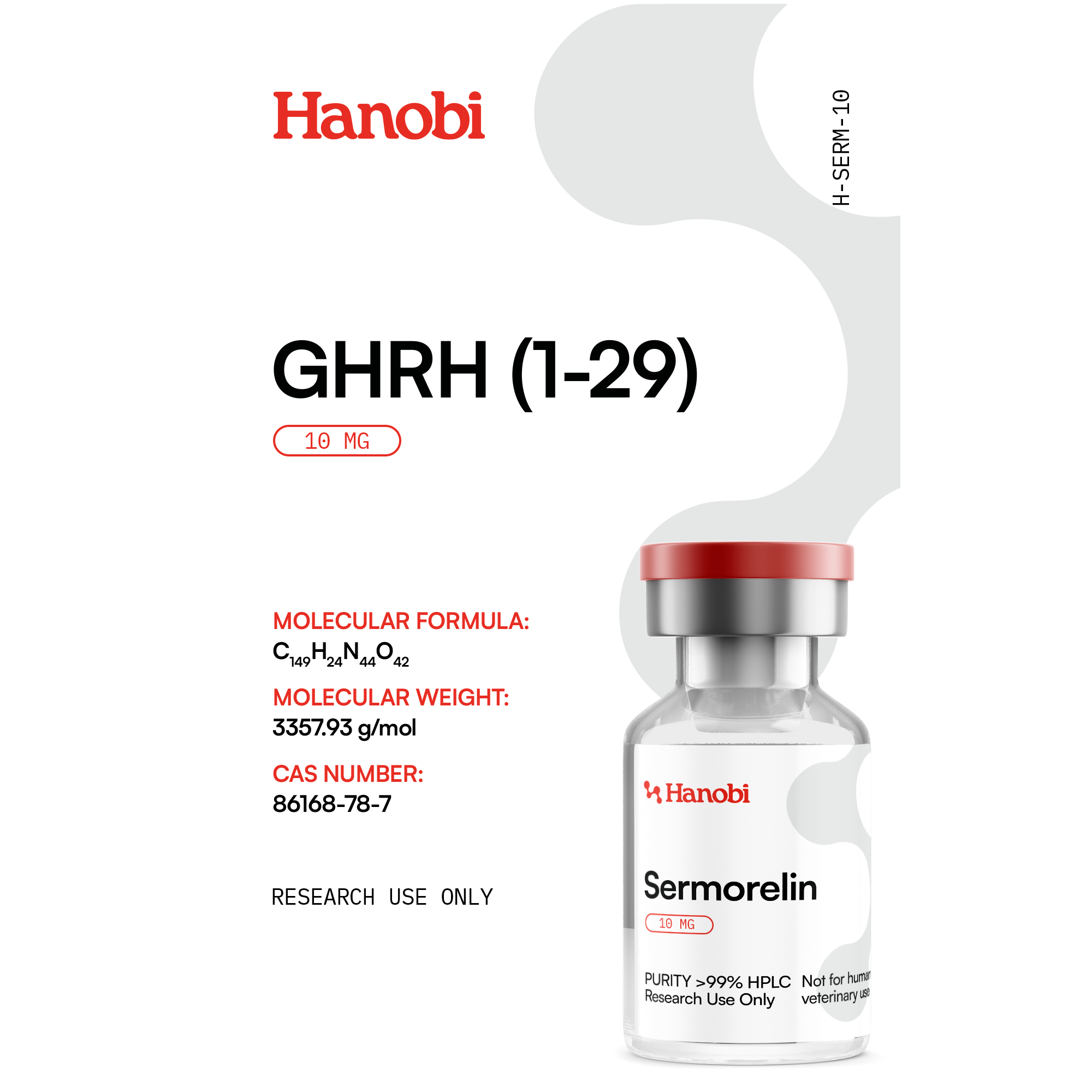 Sermorelin GHRH (1-29) 10MG