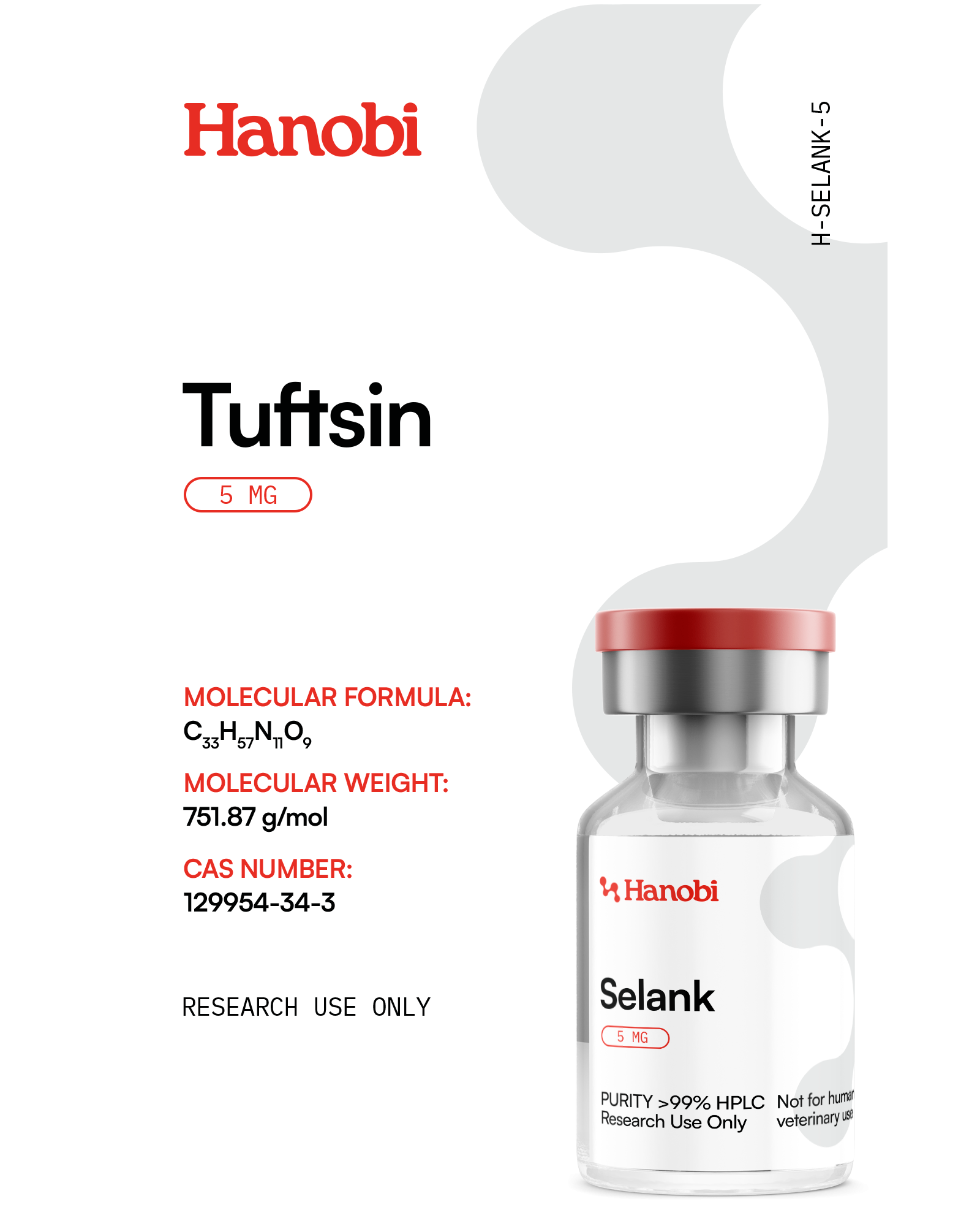 Tuftsin Selank 10MG